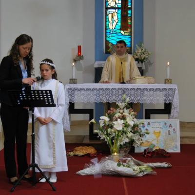 28 aprilie: Ladispoli: Prima Spovadă şi Prima Sfântă Împărtăşanie