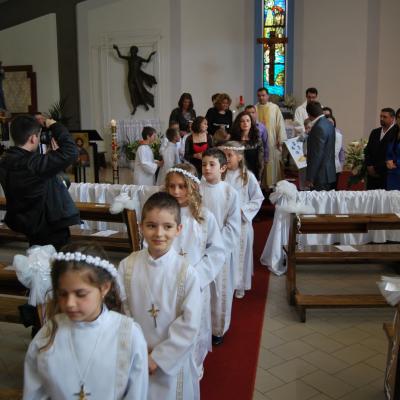 28 aprilie: Ladispoli: Prima Spovadă şi Prima Sfântă Împărtăşanie