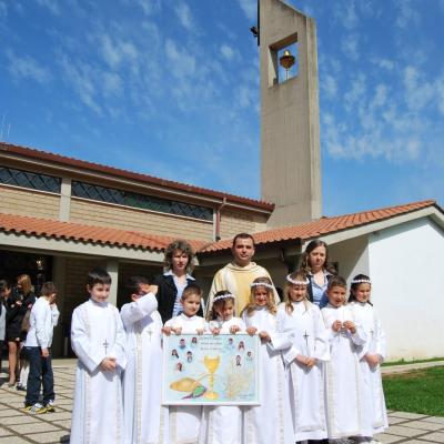 28 aprilie: Ladispoli: Prima Spovadă şi Prima Sfântă Împărtăşanie