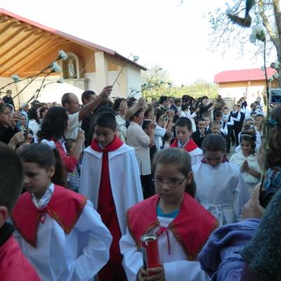 28 aprilie: Cleja "Sfântul Francisc de Assisi": Prima Sfânta Împartasanie