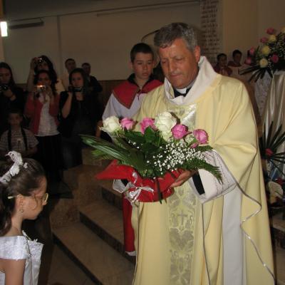 28 aprilie: Cleja "Sfântul Francisc de Assisi": Prima Sfânta Împartasanie
