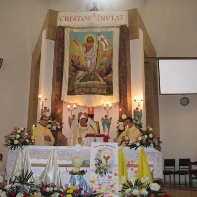 28 aprilie: Cleja "Sfântul Francisc de Assisi": Prima Sfânta Împartasanie