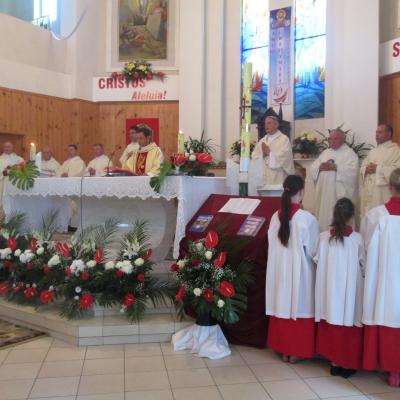 12 mai: Moineşti: Hramul Parohiei "Înălţarea Domnului"