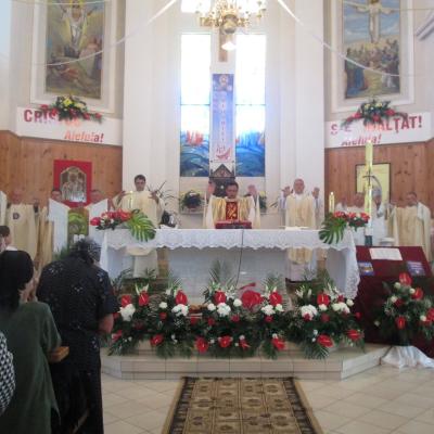12 mai: Moineşti: Hramul Parohiei "Înălţarea Domnului"