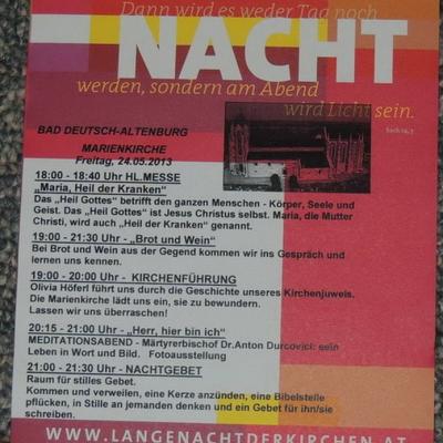 17 şi 24 mai: Bad Deutsch-Alteburg (AT): 125 de ani de la naşterea episcopului martir Anton Durcovici