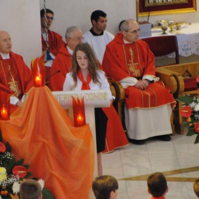 19 mai: Iaşi: Administrarea Mirului în Parohia Iaşi "Adormirea Maicii Domnului"