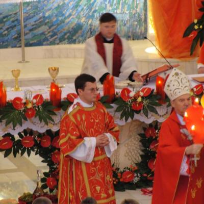 19 mai: Iaşi: Administrarea Mirului în Parohia Iaşi "Adormirea Maicii Domnului"