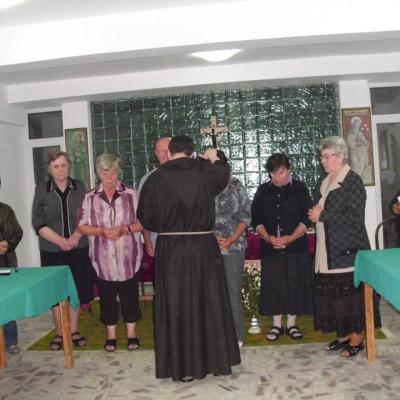 20 mai: Oneşti: Capitul electiv la Fraternitatea Franciscană Seculară