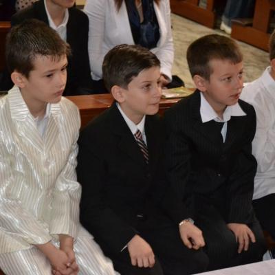 26 mai: Roma: Prima sfântă Împărtăşanie la copiii români