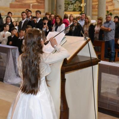26 mai: Roma: Prima sfântă Împărtăşanie la copiii români