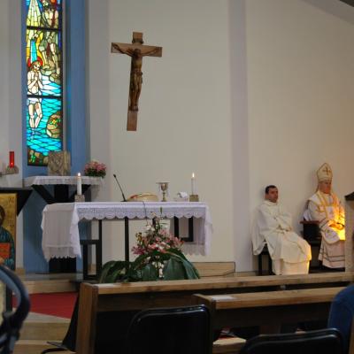 26 mai: Ladispoli: Vizita episcopului Petru Gherghel la comunitatea românilor catolici