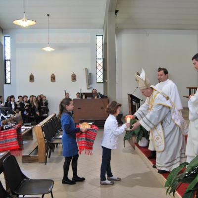 26 mai: Ladispoli: Vizita episcopului Petru Gherghel la comunitatea românilor catolici