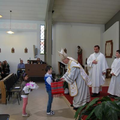 26 mai: Ladispoli: Vizita episcopului Petru Gherghel la comunitatea românilor catolici
