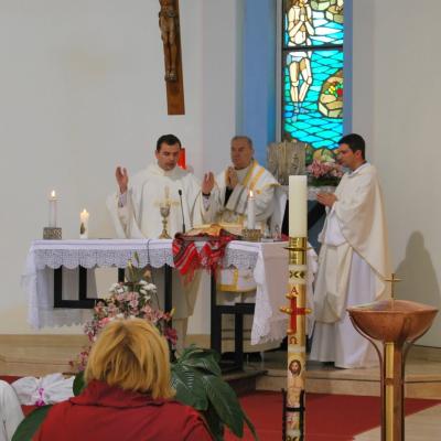 26 mai: Ladispoli: Vizita episcopului Petru Gherghel la comunitatea românilor catolici