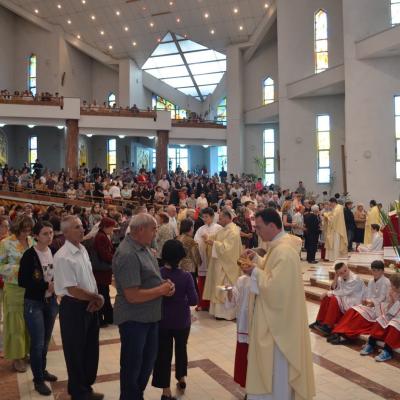 30 mai: Bacău: Procesiune solemnă de Joia Verde