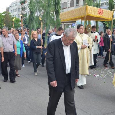 30 mai: Bacău: Procesiune solemnă de Joia Verde