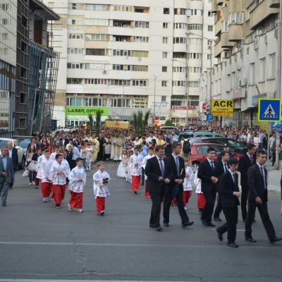 30 mai: Bacău: Procesiune solemnă de Joia Verde
