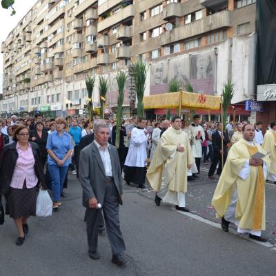 30 mai: Bacău: Procesiune solemnă de Joia Verde