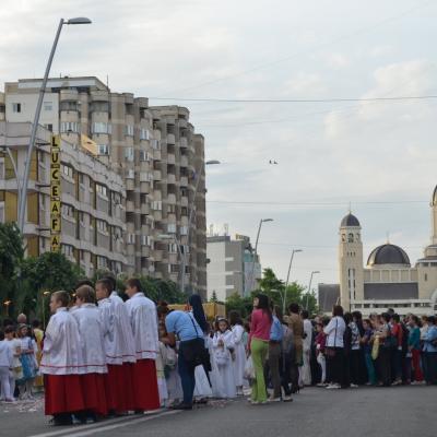 30 mai: Bacău: Procesiune solemnă de Joia Verde