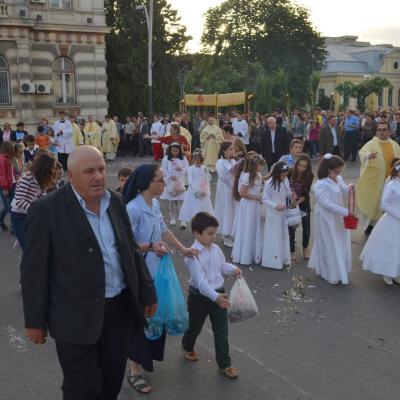30 mai: Bacău: Procesiune solemnă de Joia Verde