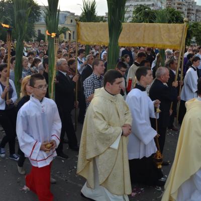 30 mai: Bacău: Procesiune solemnă de Joia Verde