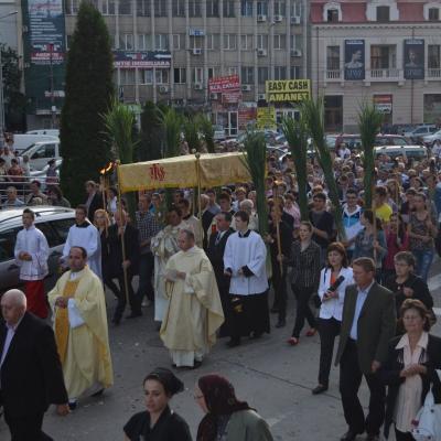 30 mai: Bacău: Procesiune solemnă de Joia Verde