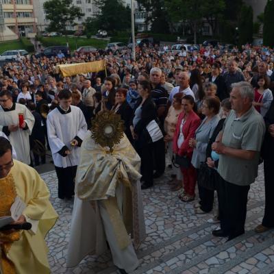 30 mai: Bacău: Procesiune solemnă de Joia Verde
