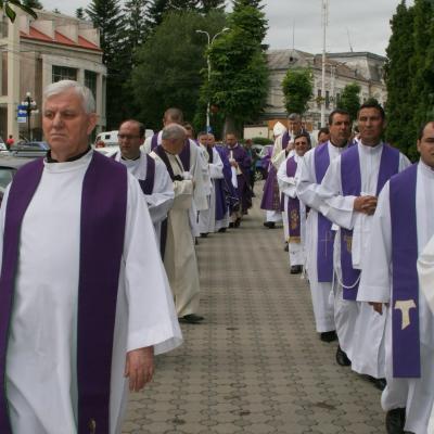 31 mai: Suceava: Funeraliile părintelui Johann Proschinger, OFMConv