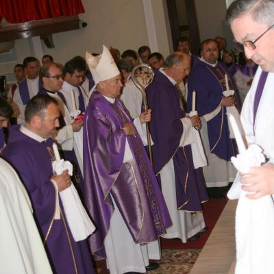 31 mai: Suceava: Funeraliile părintelui Johann Proschinger, OFMConv