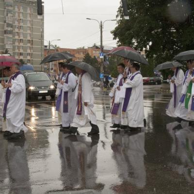 31 mai: Suceava: Funeraliile părintelui Johann Proschinger, OFMConv