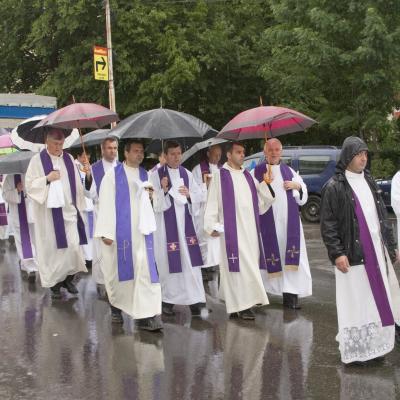 31 mai: Suceava: Funeraliile părintelui Johann Proschinger, OFMConv