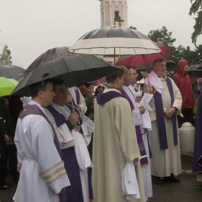 31 mai: Suceava: Funeraliile părintelui Johann Proschinger, OFMConv
