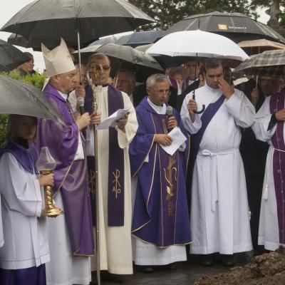 31 mai: Suceava: Funeraliile părintelui Johann Proschinger, OFMConv