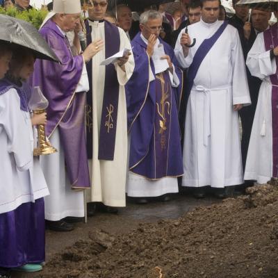 31 mai: Suceava: Funeraliile părintelui Johann Proschinger, OFMConv