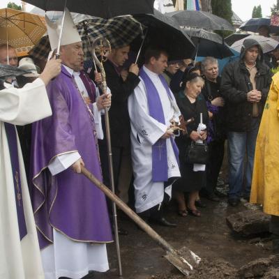 31 mai: Suceava: Funeraliile părintelui Johann Proschinger, OFMConv