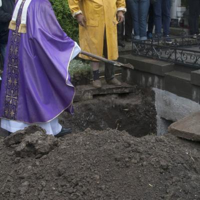 31 mai: Suceava: Funeraliile părintelui Johann Proschinger, OFMConv