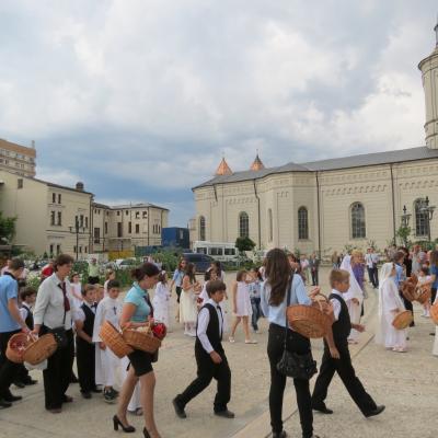 2 iunie: Iaşi (catedrală): Trupul şi Sângele Domnului