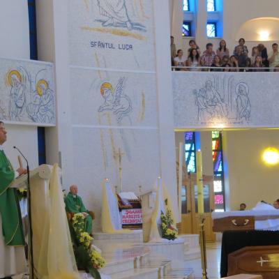 2 iunie: Iaşi (catedrală): Sfântă Liturghie cu requiem pentru pr. Isidor Mocanu