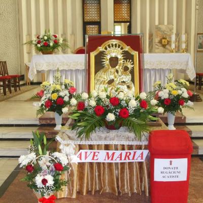 9-12 iunie: Şcheia: Pelerinajul icoanei sfintei Fecioare Maria de la Cacica şi misiuni populare