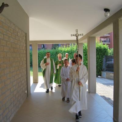 16 iunie: Ladispoli: Vizita canonică a episcopului Gino Reali la comunitatea românilor catolici