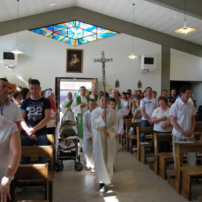 16 iunie: Ladispoli: Vizita canonică a episcopului Gino Reali la comunitatea românilor catolici