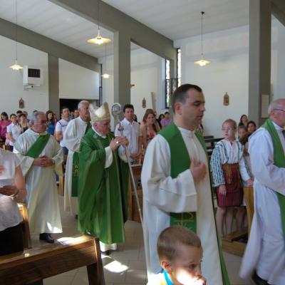 16 iunie: Ladispoli: Vizita canonică a episcopului Gino Reali la comunitatea românilor catolici