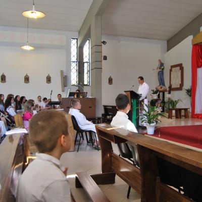 16 iunie: Ladispoli: Vizita canonică a episcopului Gino Reali la comunitatea românilor catolici