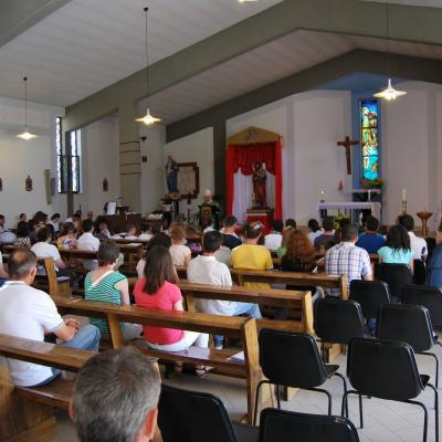 16 iunie: Ladispoli: Vizita canonică a episcopului Gino Reali la comunitatea românilor catolici
