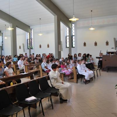 16 iunie: Ladispoli: Vizita canonică a episcopului Gino Reali la comunitatea românilor catolici