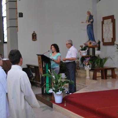 16 iunie: Ladispoli: Vizita canonică a episcopului Gino Reali la comunitatea românilor catolici