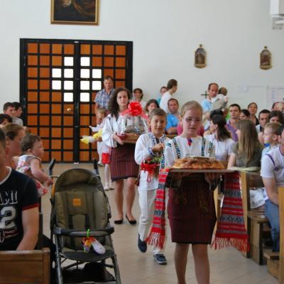 16 iunie: Ladispoli: Vizita canonică a episcopului Gino Reali la comunitatea românilor catolici