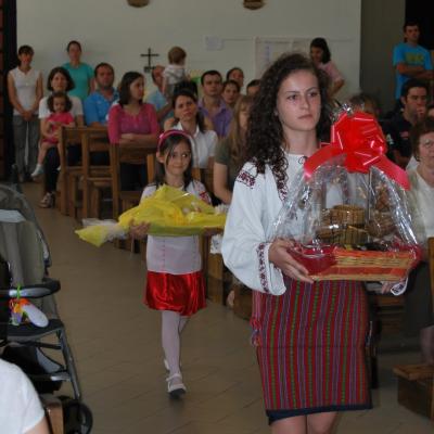 16 iunie: Ladispoli: Vizita canonică a episcopului Gino Reali la comunitatea românilor catolici