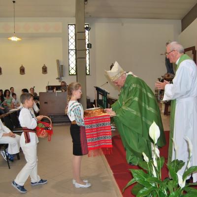 16 iunie: Ladispoli: Vizita canonică a episcopului Gino Reali la comunitatea românilor catolici