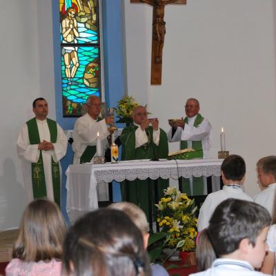16 iunie: Ladispoli: Vizita canonică a episcopului Gino Reali la comunitatea românilor catolici
